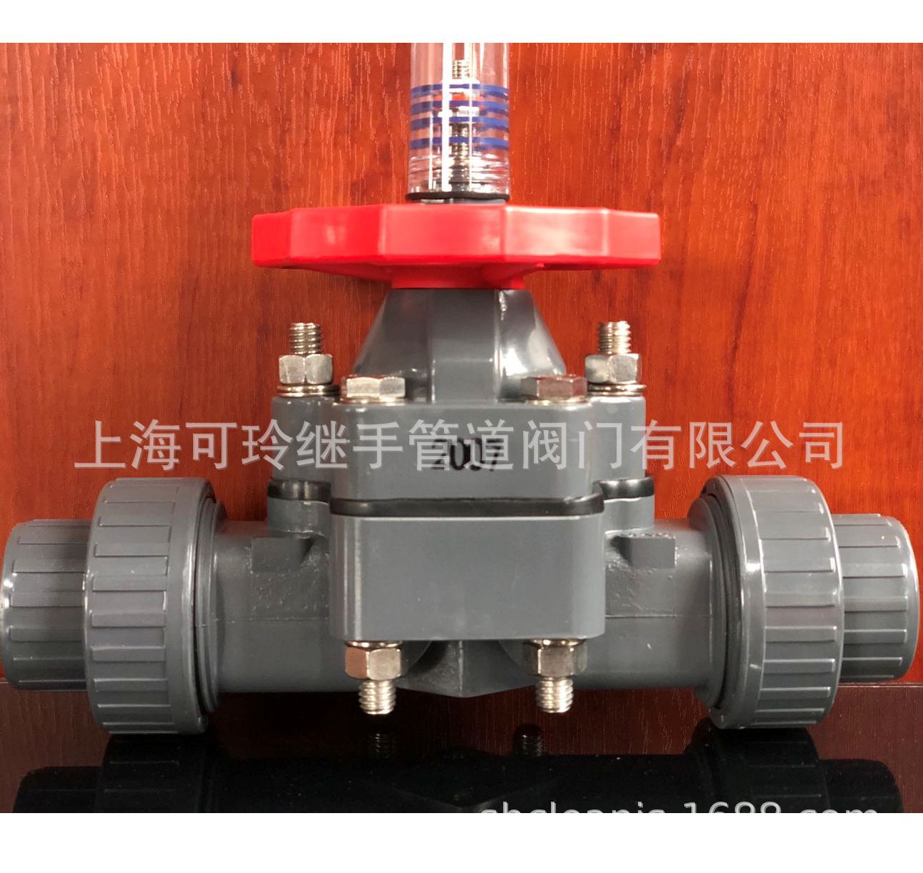 双由令隔膜阀环琪总代 UPVC双活结隔膜阀化工耐腐蚀给水级用库存