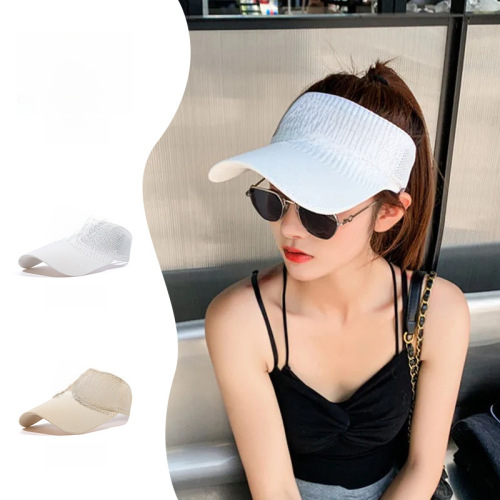 2024 Women's Summer Letter Cap Sun Hat Outdoor Umbrella Hat Sport Versatile Brimmed Sun Cap
