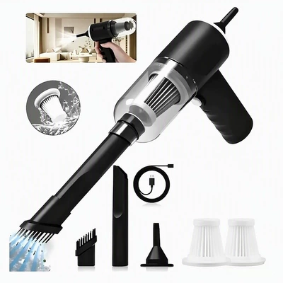 Cross-border car vacuum cleaner, a cordless Tozsoranlar - as228-1200mah-standard-package-1-filter-cartridge