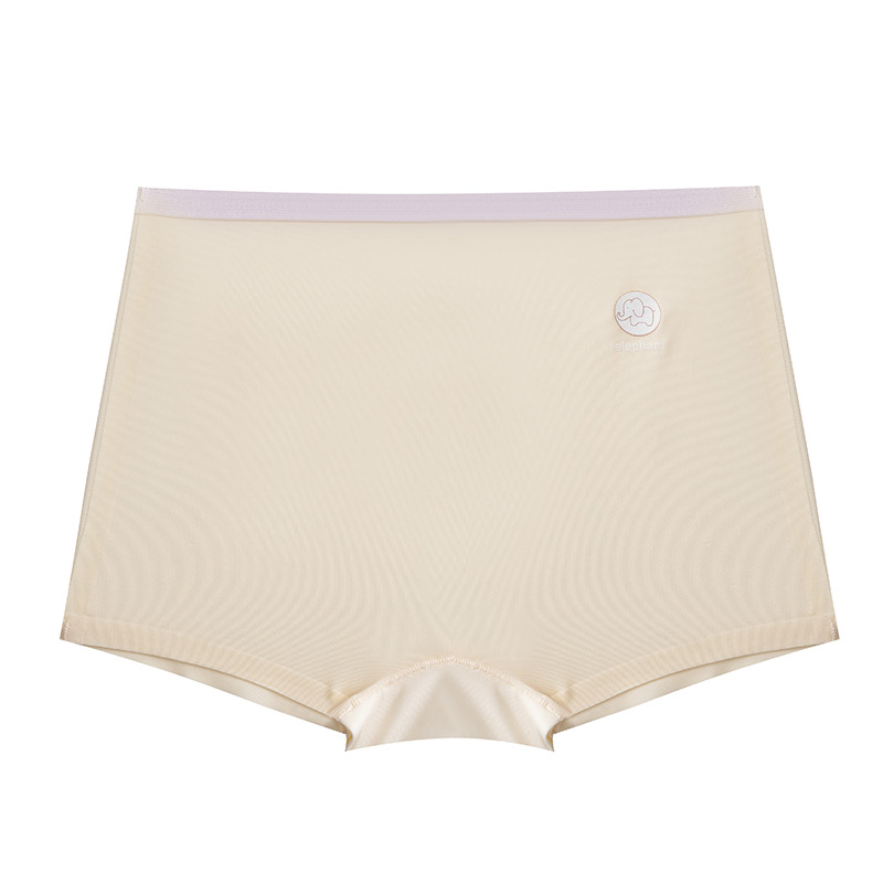 Calzoncillos tipo bóxer de seda de hielo fino de verano para niños, calzoncillos tipo bóxer pp transpirables y sin clip para niños, refrescantes