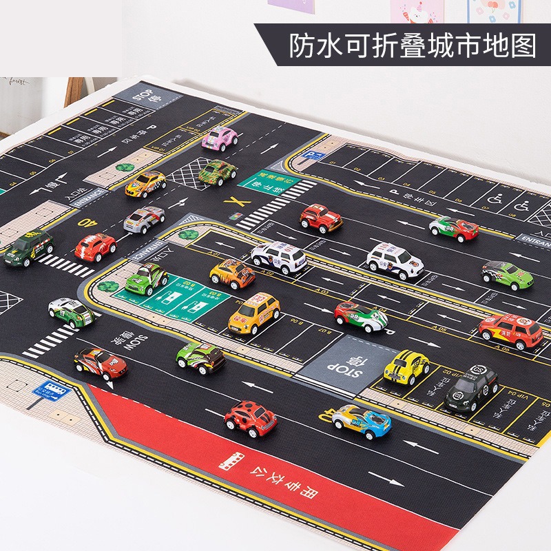 Caja de almacenamiento de pato amarillo pequeño caja de bloques de construcción caja de almacenamiento de juguetes para niños caja de organización caja de almacenamiento de material grande de plástico mapa a juego