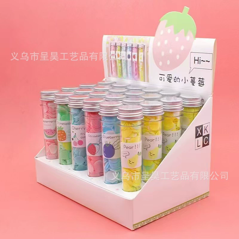 Открытый портативный мытье рук для путешествий Одноразовые бумажные мыла для пробирки с мылом в бутылках с цветочным мылом