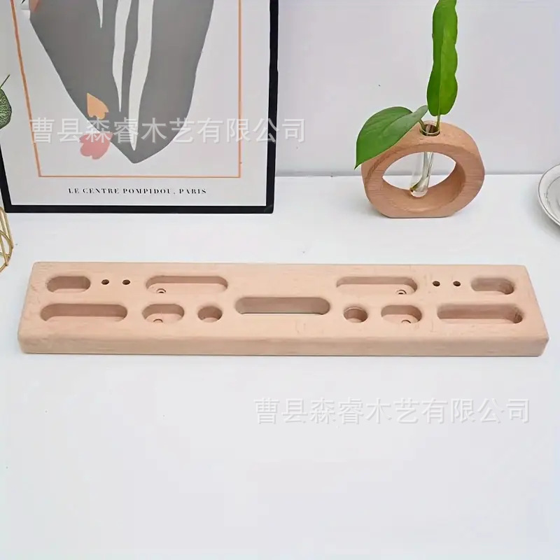 スポット木製屋内クライミングフィンガーパワー板懸垂フィンガーハンギングトレーニングフィットネス機器無垢材強度|undefined
