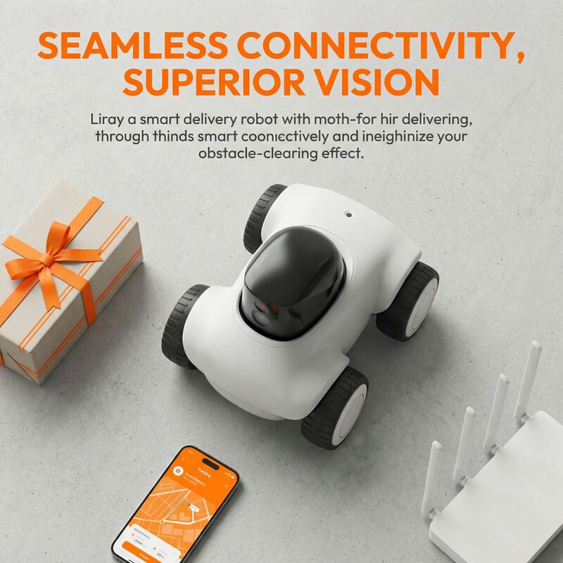 400W Hd Smart Pet Camera with 2.4g and 5g Dual-Band Bluetooth Surveillance Camera and Four-Wheel Drive 400W Hd Smart Pet Camera with 2.4g and 5g Dual-Band Bluetooth Surveillance Camera and Four-Wheel Drive