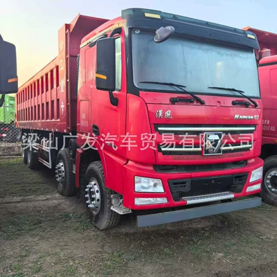 box-type, rear-tipping, front four-wheel rear eight-wheel – Yük maşınları