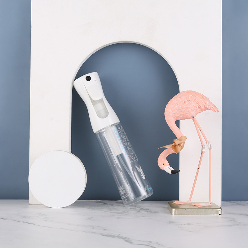 300ml高压细雾喷雾瓶 理发店美容持续喷雾瓶 塑料连续喷雾瓶