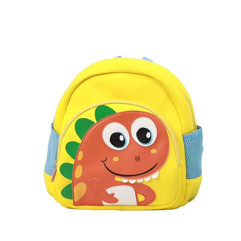 2025新款跨境潮流儿童可爱恐龙背包潜水料双肩包书包厂家定制