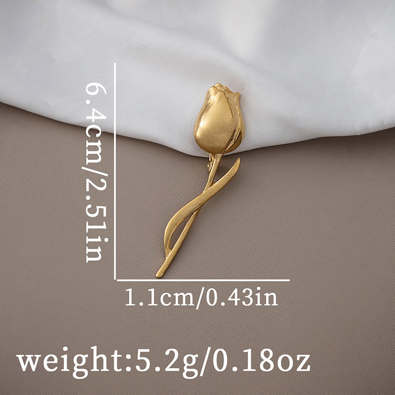 Elegant Brosche Rose Legierung Überzug Frau Broschen display picture 1