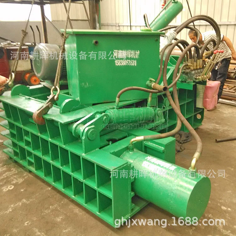 Машина для прессования медной фольги, машина для упаковки картонных отходов, многофункциональная машина для упаковки металла