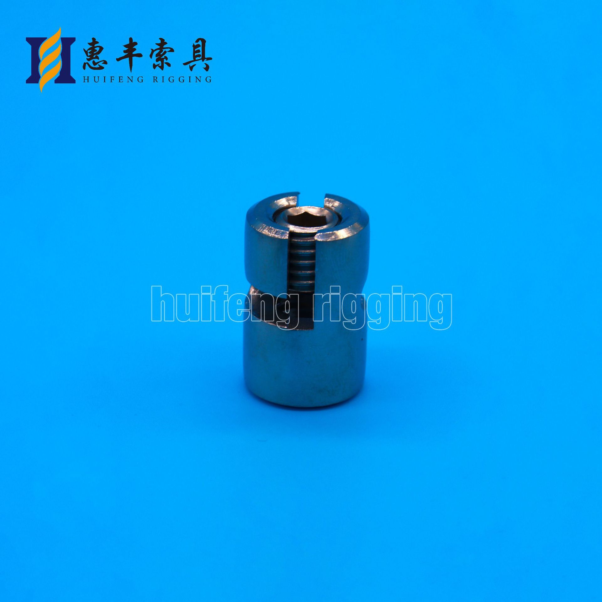 不锈钢十字卡头钢丝绳卡头墙壁绿化钢丝绳固定器