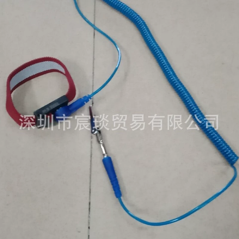 Hua Wei имеет веревку браслет сигнализация фонарь головка электростатическое кольцо HW-600 проводный антистатический браслет PU браслет