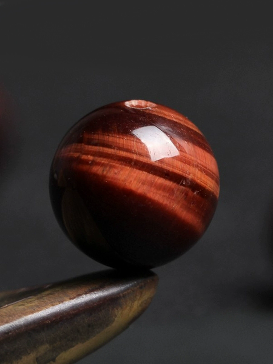 6a красные бусины из тигрового глаза, полуфабрикаты, сделай сам, ручное плетение из бисера, ювелирные аксессуары, камень тигровый глаз, дерево, александрит, одиночный