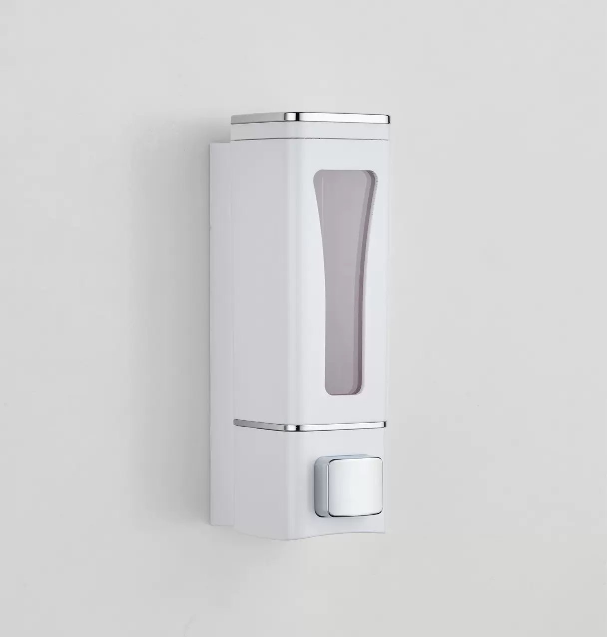 厂家直销壁挂式茶杯款单头手动按压式皂液器洗发盒沐浴露盒