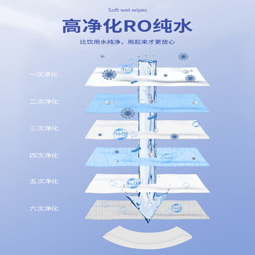 婴儿湿巾专用大包母婴洗脸湿纸巾清洁儿童手口湿巾纸湿巾批发工厂