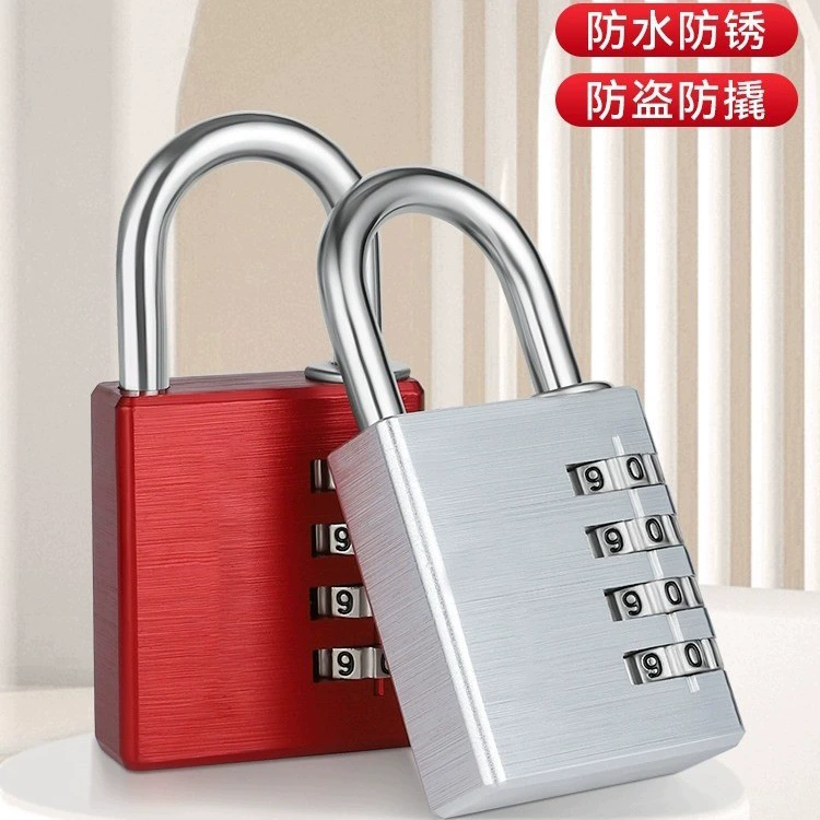 Бесплатная доставка общий пароль замок противоугонный тренажерный зал общежитие шкаф замок водонепроницаемый антикоррозийный дверной замок багажник замок