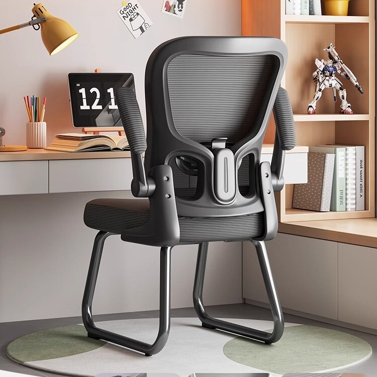 Study Chair for Long Sitting, Suitable for Primary and Secondary School Students, Home Computer Study Room Office Chair, Desk Writing Chair, Ergonomic Chair
