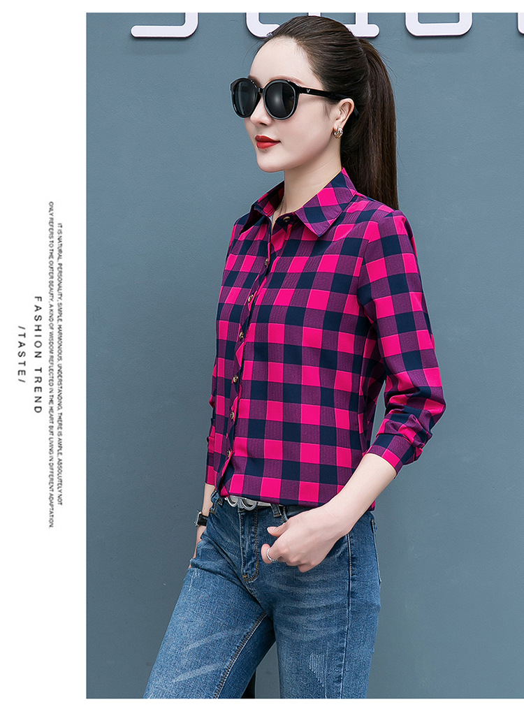 Plaid Shirt Pink