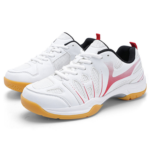 Couple badminton shoes, new men's and women's breathable sports shoes, badminton competition training shoes, student tennis shoes