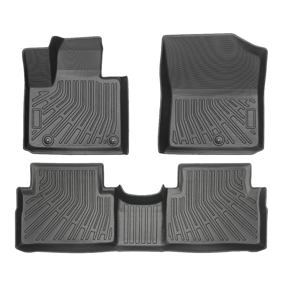 Para Hyundai Santa Fe Hybrid 2021 - 2023TPE Foot Pads 3D All Weather Tailgate Pads