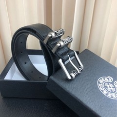 新しいクロウファミリー本革中空ベルトローラーつるレトロピンバックルパーソナライズされたパンクジーンズ装飾ベルト