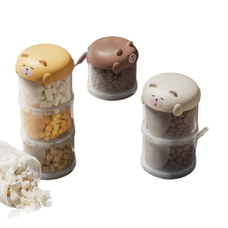 可爱高颜值便携式宠物用品猫狗零食可户外储粮密封罐|undefined