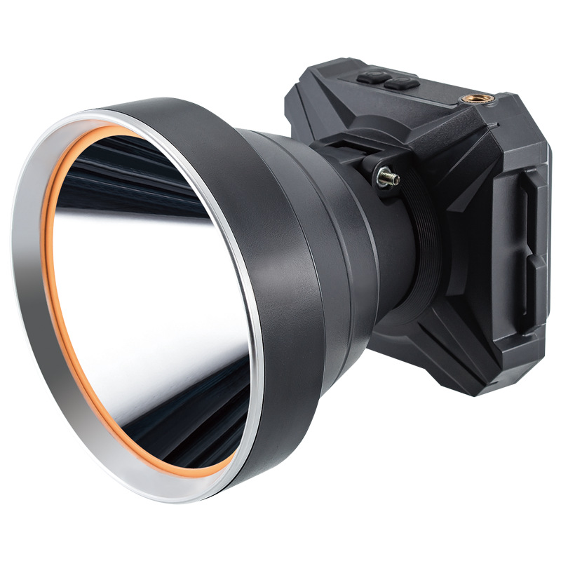 Faros LED de batería de litio de cabeza, faros de carga de larga duración, faros al aire libre, faros transfronterizos en el sudeste asiático