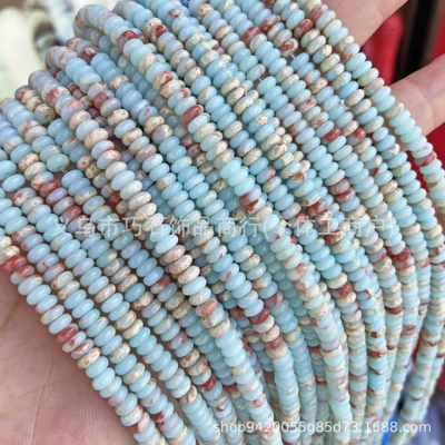 Stone Abacus Beads 2*6mm Loose – Zərgərlik ara hissələri