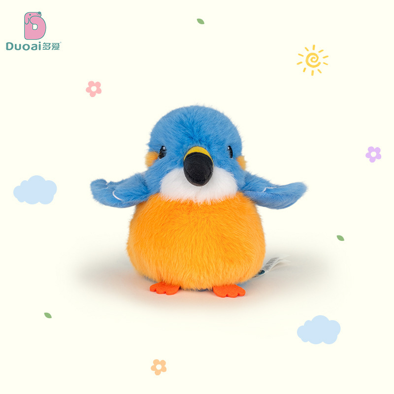Lindo gorrión loro pequeño pájaro colgante peluche juguete de dibujos animados muñeca bolso colgante muñeca muñeca llavero muñeca muñeca