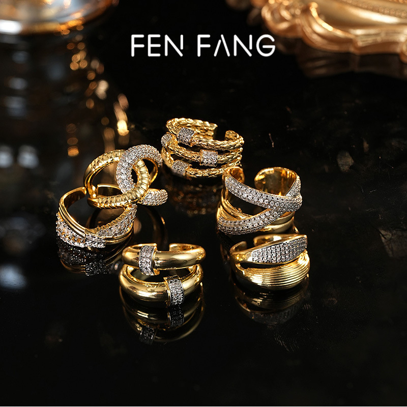 Vintage Ring Retro Open-Ended Index Finger Ring for Women Niche Design Couple Ring Retro Ring