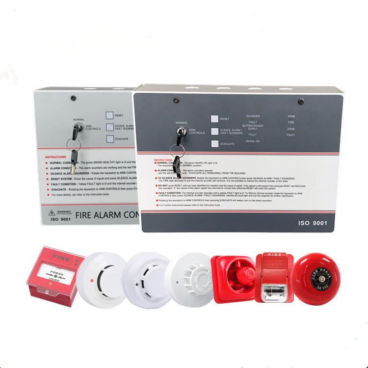 NW8000消防报警控制器 火灾报警控制器 报警主机 烟感控制面板