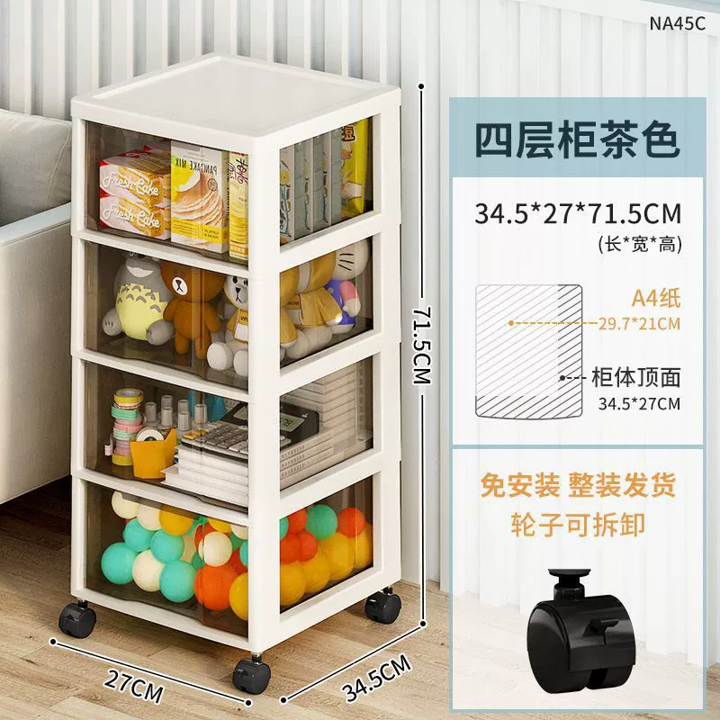 Multilayer storage system, plastic toy, box