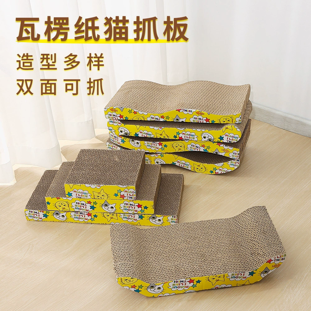 Доска кошачьих царапин оптом доска кошачьих царапин кошачье гнездо гофрированная бумага отправить кошачью кошку игрушки зоотовары Amazon горячая распродажа