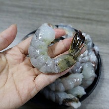 1斤装冷冻新鲜凤尾黑虎虾仁草虾大规格去壳去虾线火锅食材海鲜批