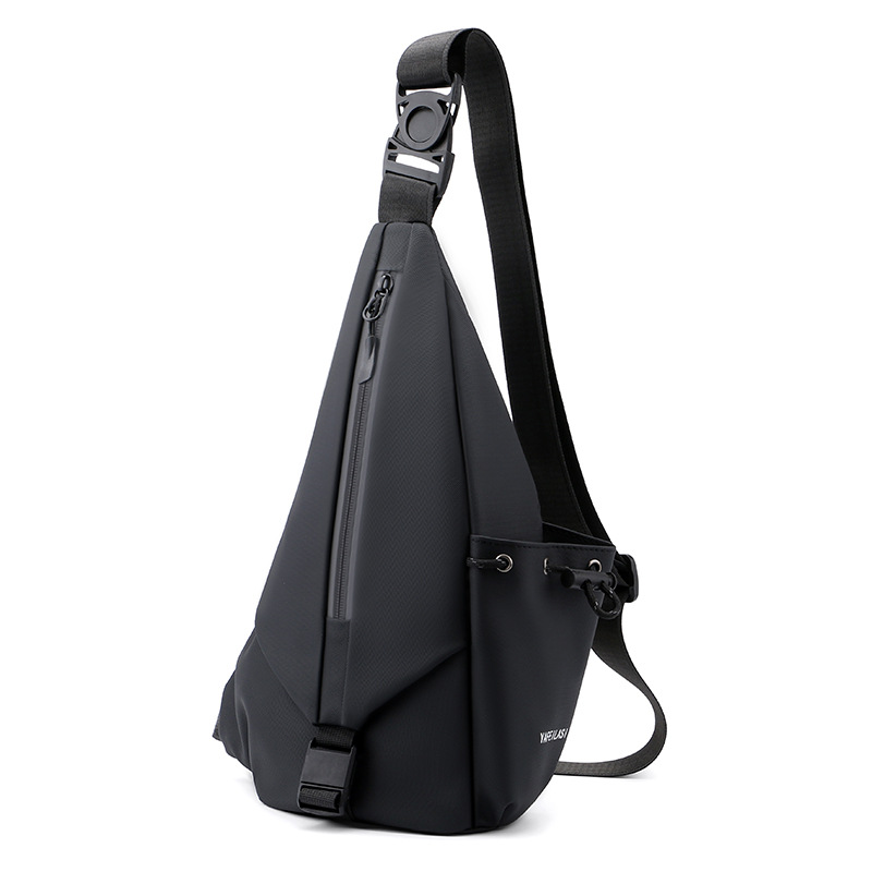 Reflective Chest Bag For Men Waterproof Sling Bag For Commuting_voghion.com