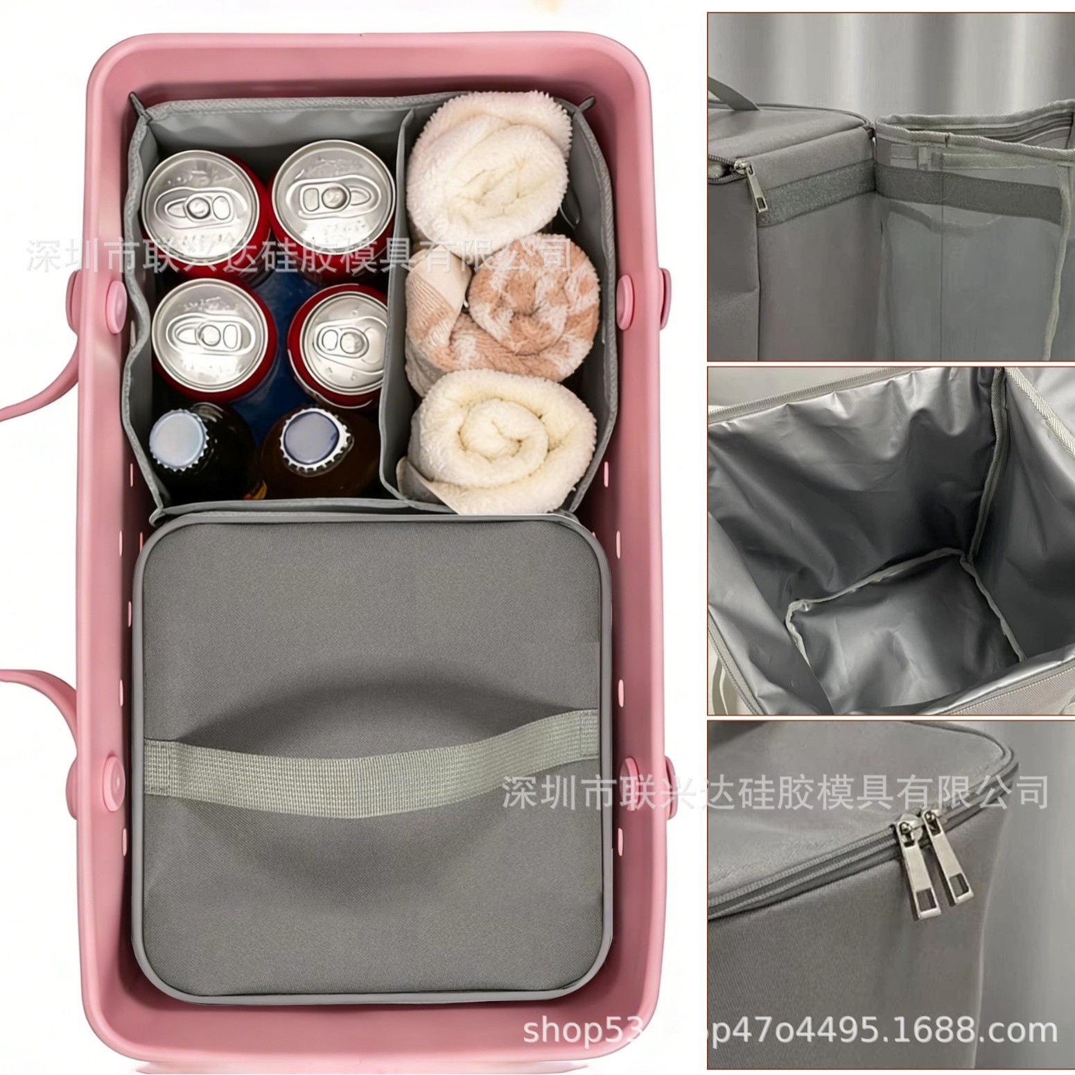 Amazon Bogg bolsa de agujero bolsa de agujero bolsa interior de nylon impermeable bolsa de refrigeración bolsa de hielo bolsa de aislamiento bolsa de hielo de gran capacidad
