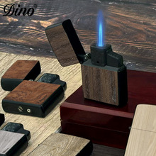 煤气炉直冲打火机彩印广告定制可充气直冲打火机外贸跨境批发