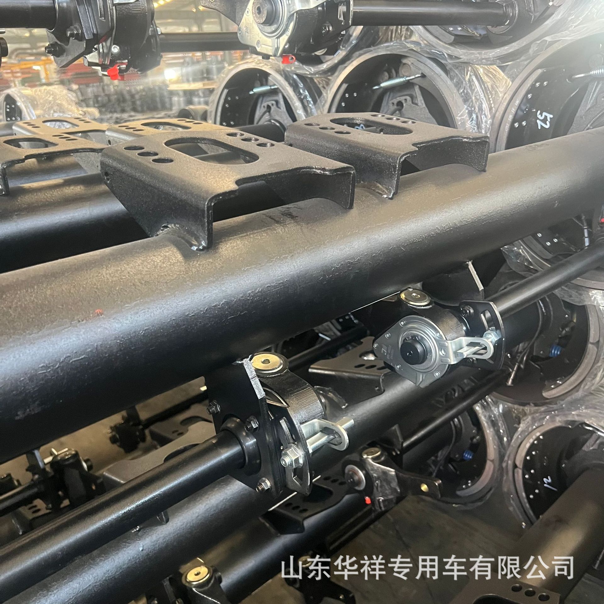 Cross-Border Sales Semi-Trailer Axle Assembly German Axle 12T14T Trailer Axle Truck Axle Assembly
