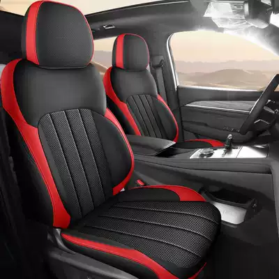 Modelə uyğun (Original) oturacaq örtükləri Oriental Ramus special car seat - charming-red-standard-edition-note-the-model-year-front-row-fully-covered-rear-row-partially-covered