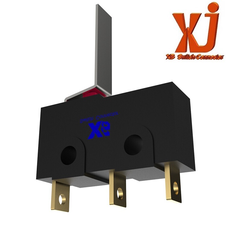 Factory wholesale medium micro switch travel limit switch 5A high current micro switch vertical three legs