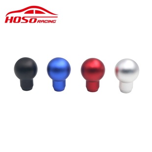 Factory direct supply general aluminum alloy gear handle head modification sandblasting round car gear head MOMO car wave stick head