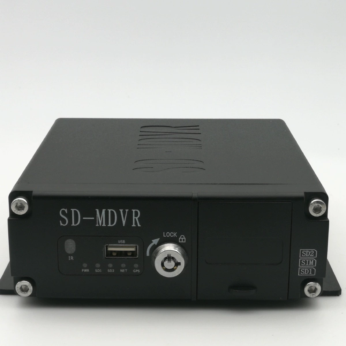 Автомобильный видеомагнитофон Авиационная головка/AV Интерфейс SD-карты Видеомагнитофон 1080P Качество изображения HD 4-сторонний видеомагнитофон с жестким диском