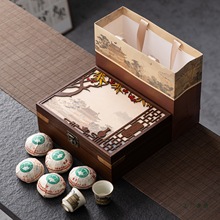 中国风普洱茶100g沱茶礼盒装空盒通用500克沱茶一斤装包装盒