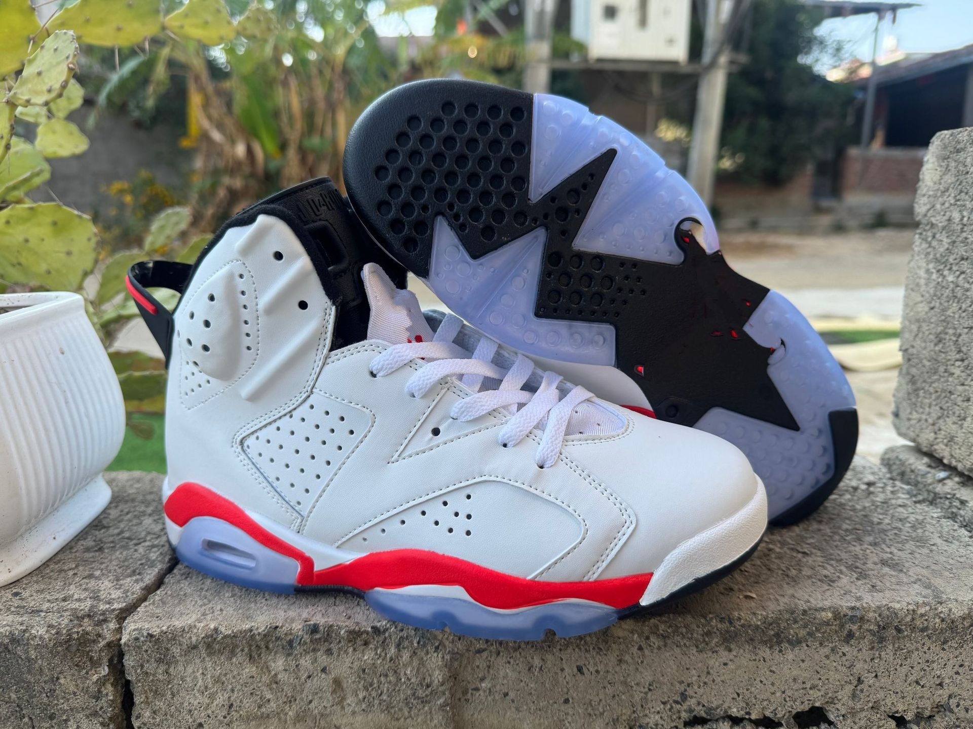 Comercio exterior Putian AJ6 TS verde oliva azul conejo de Carolina del Norte Baco ceniza París aj6 zapatillas deportivas de baloncesto para hombres y mujeres image 28