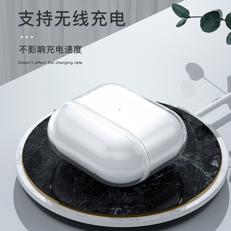 AirPods Pro Integrated Earphone Case Is Suitable for Apple's Third-Generation Anti-Drop, High-Transparency Protective Case with Precise Cutouts AirPods Pro Integrated Earphone Case Is Suitable for Apple's Third-Generation Anti-Drop, High-Transparency Protective Case with Precise Cutouts