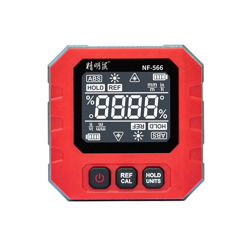 精明鼠 NF-566 Number of Dislatable Angle Resters High-precision Electronic Angle Rules Multifunctional Laser Magnetic High Magnetic