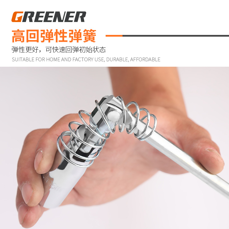 Lvlin automóvil bujía de la motocicleta manga Herramienta 16mm torque alargado llave de reparación de automóviles de uso general 14