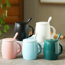 陶瓷创意水杯 家用马克杯办公室咖啡杯 情侣对杯批发可 定 制LOGO