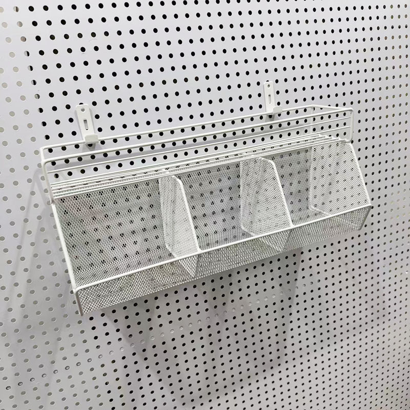Simple Modern Eco-Friendly Odorless Metal Storage No-Drill Perforated Board with Square and Round Holes Super Practical Hanging Basket Accessories Simple Modern Eco-Friendly Odorless Metal Storage No-Drill Perforated Board with Square and Round Holes Super Practical Hanging Basket Accessories