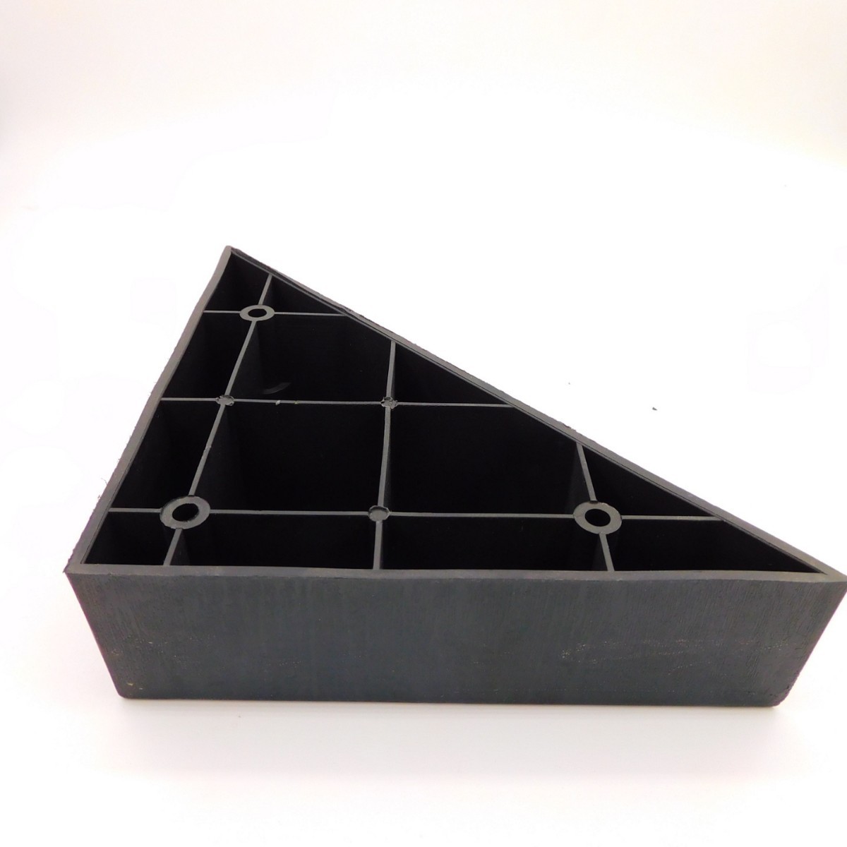 Triángulo plástico sofá pie triángulo cintura pie semicírculo pie plástico Pie de goma