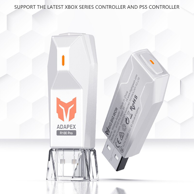 Mojiang R90/R100Pro Upgraded Version Game Bluetooth Wireless Controller Converter for Switch Ps5